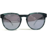 Marc O&#39;Polo Sunglasses 506181 70 2330 Green Horn Round Frames with Purpl... - $55.97