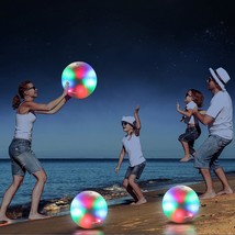 Floating Pool Lights,17 Inches Pool Lights That Float,Inflatable Pool Ball Lamp  - $43.99