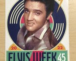 Elvis Presley 45 Postcard Elvis Week 2022 Memphis Tennessee Graceland - $4.45