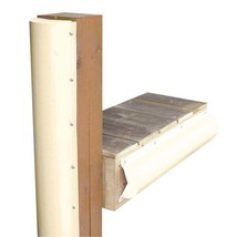 Dock Edge Piling Bumper - One End Capped - 6&#39; - Beige - $78.21