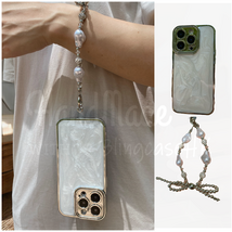 Bling Chain Bracelet Lanyard Wristband Resin Case For iPhone 13 14 15 16... - $29.00