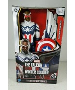 Marvel Titan Hero Falcon/ Winter Soldier 12” Figure Captain America Sam ... - £19.95 GBP