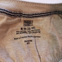 Faded Glory 3- Button Men's Tan Sweatshirt Medium 38-40 Long Sleeve Thermal image 3