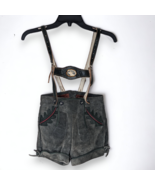 Childs Suede Leather Bavarian German Trachten Lederhosen Shorts NO TAGS - £21.39 GBP