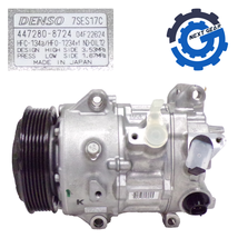New Denso A/C Compressor w/ Clutch 2013-23 Toyota Camry RAV4 447280-8724 7SES17C - £224.14 GBP