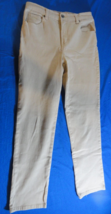 GLORIA VANDERBILT KHAKI TAN AMANDA STYLE MISSY MID WAIST PANTS 8 - $20.65