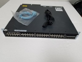 Cisco Catalyst WS-C3650-48FWD-S 3650-48FWD-S 48 Port POE Switch Dual PS (Read) - £553.91 GBP