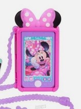 Minnie Mouse Disney Junior Chat with Me Pink Purple Cell Phone Children&#39;... - $265.43 MXN