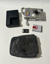 Sony Cyber-shot DSC-W100 8.1MP Digital Camera W Charger Battery Card Bag - $88.10