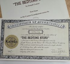 KNOWLES CHINA COLLECTOR'S PLATE  "THE BEDTIME STORY" image 4