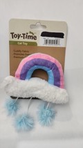 Toy Time All Natural Catnip Filled Cat Toy &quot;Rainbow Cloud&quot; - $6.93