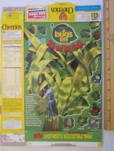 Empty General Mills Cereal Box 1998 Cheerios 10 Oz A Bug&#39;s Life Series 68 - £6.37 GBP