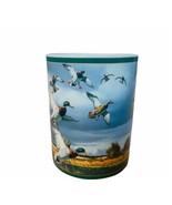 Danbury Mint Ducks America mug cup Maass Wild Wings Mallard Threatening ... - £19.74 GBP
