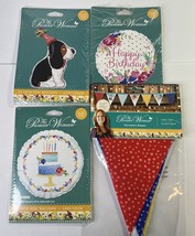 Pioneer Woman Happy Birthday Decoration Lot Balloons Banner Charlie - £11.64 GBP