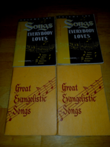 2 GREAT EVANGELISTIC SONGS-PB-1956-BENSON PUB./2 SONGS EVERYBODY LOVES V... - $11.29