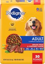 Pedigree Complete Nutrition Adult Dry Dog Food Grilled Steak &amp; Vegetable... - £21.20 GBP