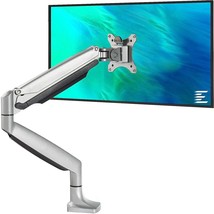 Single Monitor Arm Stand Full Motion Height Adjustable Monitor Desk Moun... - £106.38 GBP