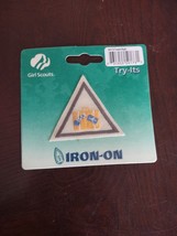 Girl Scouts Travel Right Iron-On Badge - £10.19 GBP