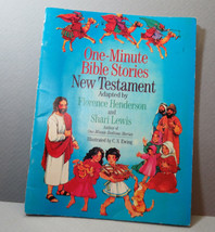 One-Minute Bible Stories New Testament Paperback 1986 Illustrated - $3.72