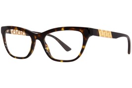 Versace Eyeglasses VE3318 108 52mm Havana / Demo Lens - $1,960.67 MXN