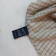 Izod Men's Gray Cotton Blend Check Button-Down Collar Shirt Size Large image 5