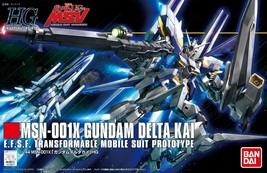 Bandai 1/144 HG UC 148 Gundam MSN-001X Gundam DELTA KAI kit Japan - $80.01