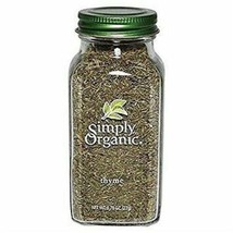 Simply Organic Ssnng Thyme Leaf Org Bttl - £8.86 GBP