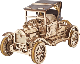 Classic Model Car Kit - 3D Puzzles for Adults and Kids with Folding Roof... - £56.99 GBP