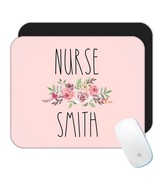 Personalized Nurse : Gift Mousepad Last Name Family Job Office Coworker ... - £12.01 GBP
