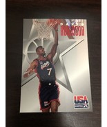 1996 SkyBox USA Texaco Basketball Card #10 David Robinson - $1.01