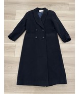 Vintage Christian Dior Navy Wool Double Breast Womens Jacket Size 12 - $479.45 CAD