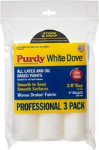 Purdy ® 14B863000 WhiteDove™ 9&#39;&#39; Paint Roller Covers w/ 3/8&#39;&#39; Nap (3-Pack) - €11,87 EUR