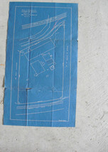 Vintage 1940s Blueprint for Champion Silk Company in Stowe PA LOOK - £18.20 GBP