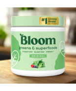 Bloom Superfood Greens Powder, Digestive Enzymes &amp; Probiotics - 30 Serving - $25.72 CAD