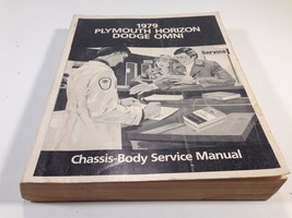 1979 Plymouth Horizon Dodge Omni Chassis Body Service Manual 81-270-9003*A - $19.99