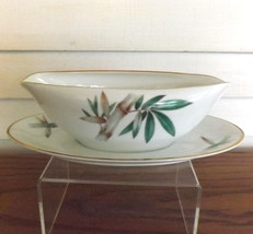 Noritake Canton Gravy Boat with Attached Underplate Canton Pattern 502 C... - $29.99