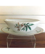 Noritake Canton Gravy Boat with Attached Underplate Canton Pattern 502 C... - $29.99