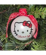 (1) Custom Hello Kitty Glass Christmas Ornaments - $13.25 CAD