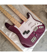 Purple Double Necks Electric Guitar,4 Strings Bass&amp;6 Strings Tremolo Gui... - $6,068.01 MXN