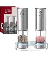 Charging &amp; Button-Control Salt and Pepper Electric Grinder Set,95Ml Rech... - $533.54 MXN