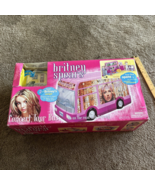 RARE VINTAGE 2001 BRITNEY SPEARS CONCERT TOUR BUS W/DOLL, ORIG BOX &amp; ACC... - $1,489.43 CAD
