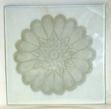 Glass Tile Trivet Doily Crochet Design Pattern - $362.01 MXN