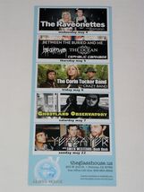 The Raveonettes Concert Promo Ad Glasshouse Pomona With Tamaryn Yeasayer*** - $19.99