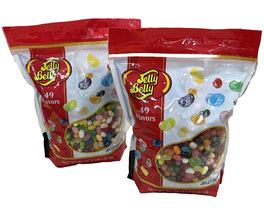 2 Packs Jelly Belly Original Gourmet Jelly Beans 49 Flavors 51 oz (4 lb) - $58.00
