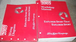 2003 Ford Explorer Sport Trac Service Shop Repair Manual Set FACTORY OEM W EWD - £101.65 GBP