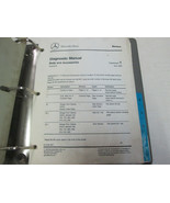 1990s Mercedes Body &amp; Accessories Service Manual Supplement Updates Binder - $116.21 CAD