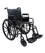 Dynarex DynaRide Series 2 Wheelchair, Desk/Full Arms, Fixed/Elevating Legs - $3,990.81 MXN+