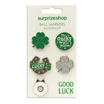 Surprizeshop Good Luck Golf Ball Marker and Visor Clip Set - £14.50 GBP
