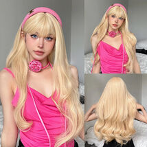 Allbell Magique Brown Long Wig With Bangs Heat Resistant WL1010-1 China ... - $44.35