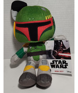 Mattel Star Wars Boba Fett Green Plush 9” Toy Doll Stuffed - $9.90